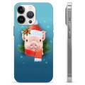 Funda de TPU para iPhone 13 Pro - Piggy de Invierno