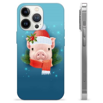 Funda de TPU para iPhone 13 Pro - Piggy de Invierno