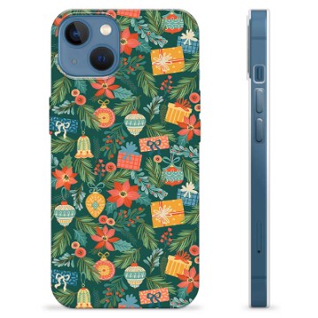 Funda de TPU para iPhone 13 - Decoración Navideña