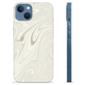 Funda de TPU para iPhone 13 - Mármol Perla