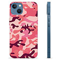 Funda de TPU para iPhone 13 - Camuflaje Rosa