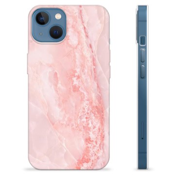 Funda de TPU para iPhone 13 - Mármol Rosa