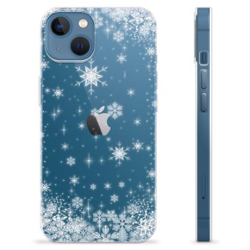 Funda de TPU para iPhone 13 - Copos de Nieve