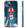 Funda de TPU para iPhone 13 - Muñeco de Nieve