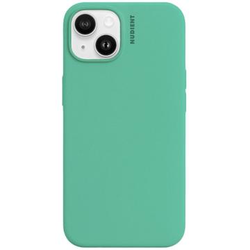 Funda de silicona iPhone 14 Base Nudiente - Verde Menta