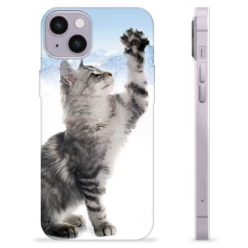 Funda de TPU para iPhone 14 Plus - Gato