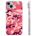 Funda de TPU para iPhone 14 Plus - Camuflaje Rosa