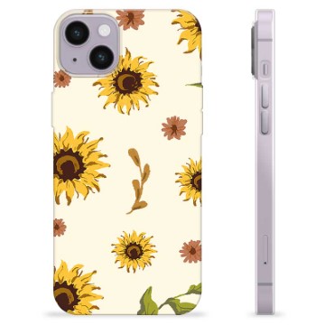 Funda de TPU para iPhone 14 Plus - Girasol