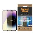 Protector de Pantalla PanzerGlass Ultra-Wide Fit Anti-Blue Light EasyAligner para iPhone 14 Pro Max