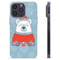 Funda de TPU para iPhone 14 Pro Max - Oso de Navidad