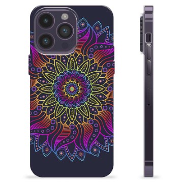 Funda de TPU para iPhone 14 Pro Max - Mandala Colorida