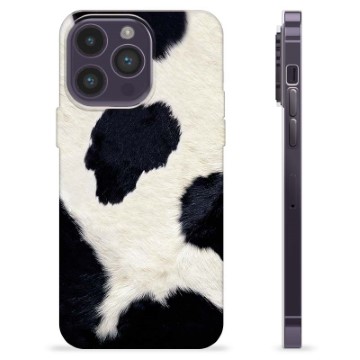 Funda de TPU para iPhone 14 Pro Max - Cuero de Vaca