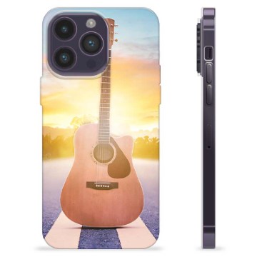 Funda de TPU para iPhone 14 Pro Max - Guitarra