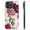 Funda de TPU para iPhone 14 Pro Max - Flores Románticas