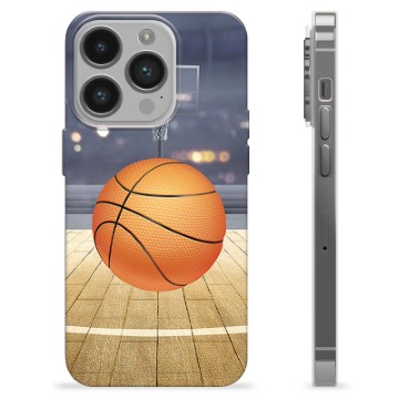 Funda de TPU para iPhone 14 Pro - Baloncesto