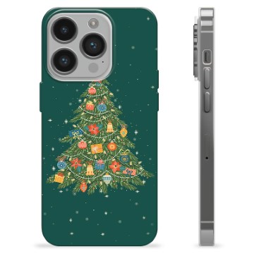 Funda de TPU para iPhone 14 Pro - Árbol de Navidad