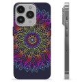 Funda de TPU para iPhone 14 Pro - Mandala Colorida