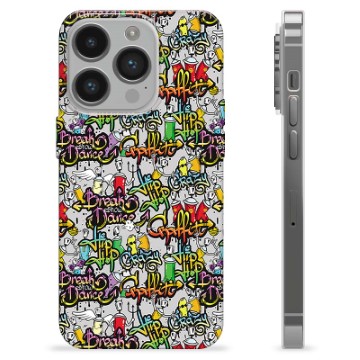 Funda de TPU para iPhone 14 Pro - Graffiti