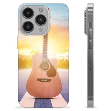 Funda de TPU para iPhone 14 Pro - Guitarra