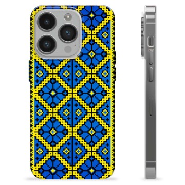 Funda TPU Ucrania para iPhone 14 Pro - Ornamento