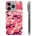 Funda de TPU para iPhone 14 Pro - Camuflaje Rosa