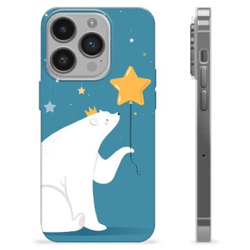 Funda de TPU para iPhone 14 Pro - Oso Polar