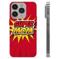 Funda de TPU para iPhone 14 Pro - Super Mom