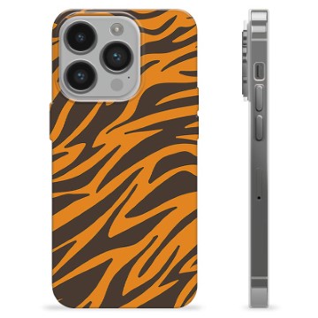 Funda de TPU para iPhone 14 Pro - Tigre