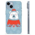 Funda de TPU para iPhone 14 - Oso de Navidad