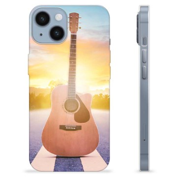 Funda de TPU para iPhone 14 - Guitarra