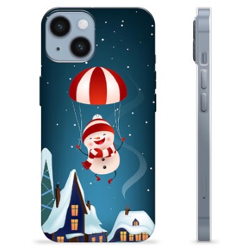 Funda de TPU para iPhone 14 - Muñeco de Nieve