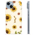 Funda de TPU para iPhone 14 - Girasol