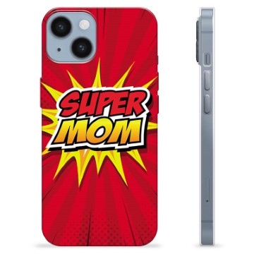 Funda de TPU para iPhone 14 - Super Mom