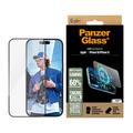 Protector de pantalla iPhone 15/16 PanzerGlass Gaming Ultra-Wide Fit EasyAligner - 9H - Borde negro