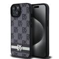 Funda DKNY Checkered Pattern and Stripe para iPhone 15