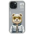 Funda de oso Nimmy Friends Cool&Cute 2.0 para iPhone 15