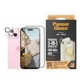 Kit de Protección PanzerGlass 3-en-1 para iPhone 15 - Transparente