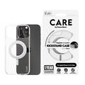 Funda PanzerGlass Care Kickstand para iPhone 15 Plus - Compatible con MagSafe - Plata