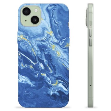 Funda de TPU para iPhone 15 Plus - Mármol Colorido