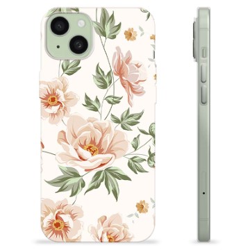 Funda de TPU para iPhone 15 Plus - Floral