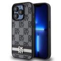 Funda DKNY Patrón de cuadros y rayas para iPhone 15 Pro