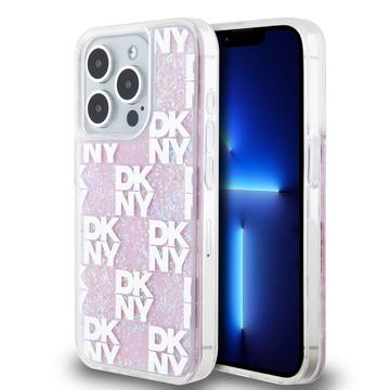 Funda iPhone 15 Pro DKNY Liquid Glitter Checkered Pattern