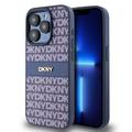 Funda iPhone 15 Pro DKNY Repeat Pattern Tonal Stripe - Azul