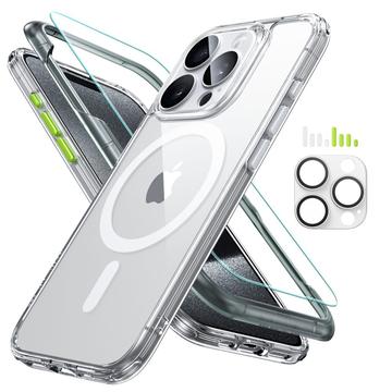 iPhone 15 Pro ESR HaloLock MagSafe Classic Pro Set - Transparente