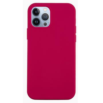 Funda de Silicona Liquid para iPhone 15 Pro - Rosa Fuerte