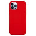 Funda de Silicona Liquid para iPhone 15 Pro - Rojo