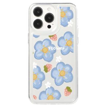 Funda TPU iPhone 15 Pro Max Fashion - Flores / Fresas