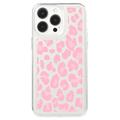 Funda TPU iPhone 15 Pro Max Fashion - Leopardo rosa