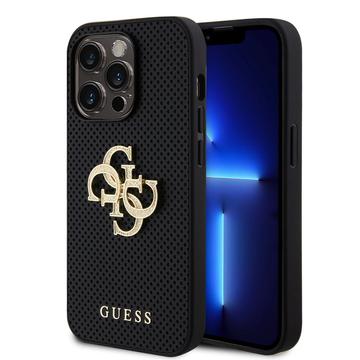 Carcasa para iPhone 15 Pro Max Guess Logo 4G Glitter Perforado