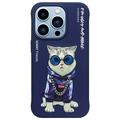 Funda para iPhone 15 Pro Max Nimmy Friends Glasses Cool Cat